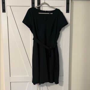 Elegant Dark Green Dress